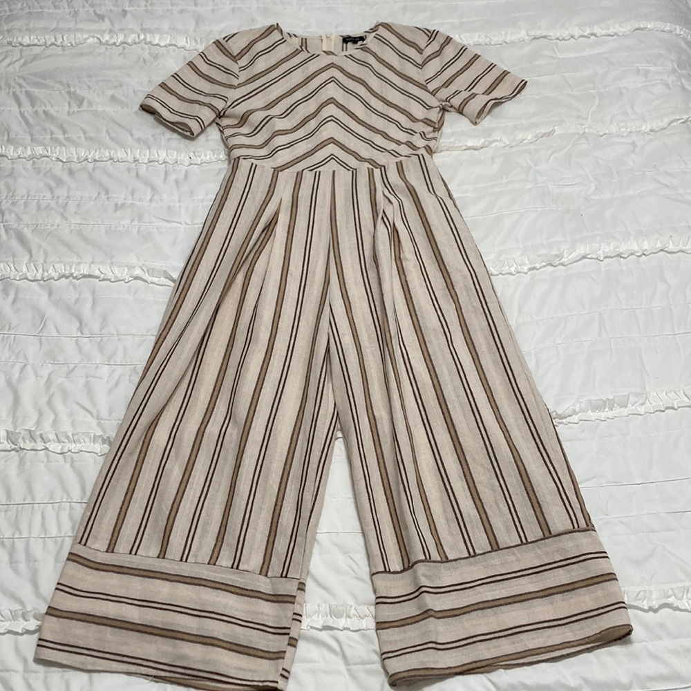 ROOLEE Wide Leg Cropped Jumpsuit